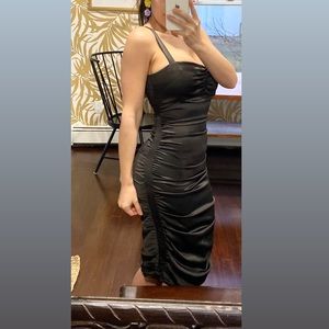 LIKELY Bodycon Satin Dress
